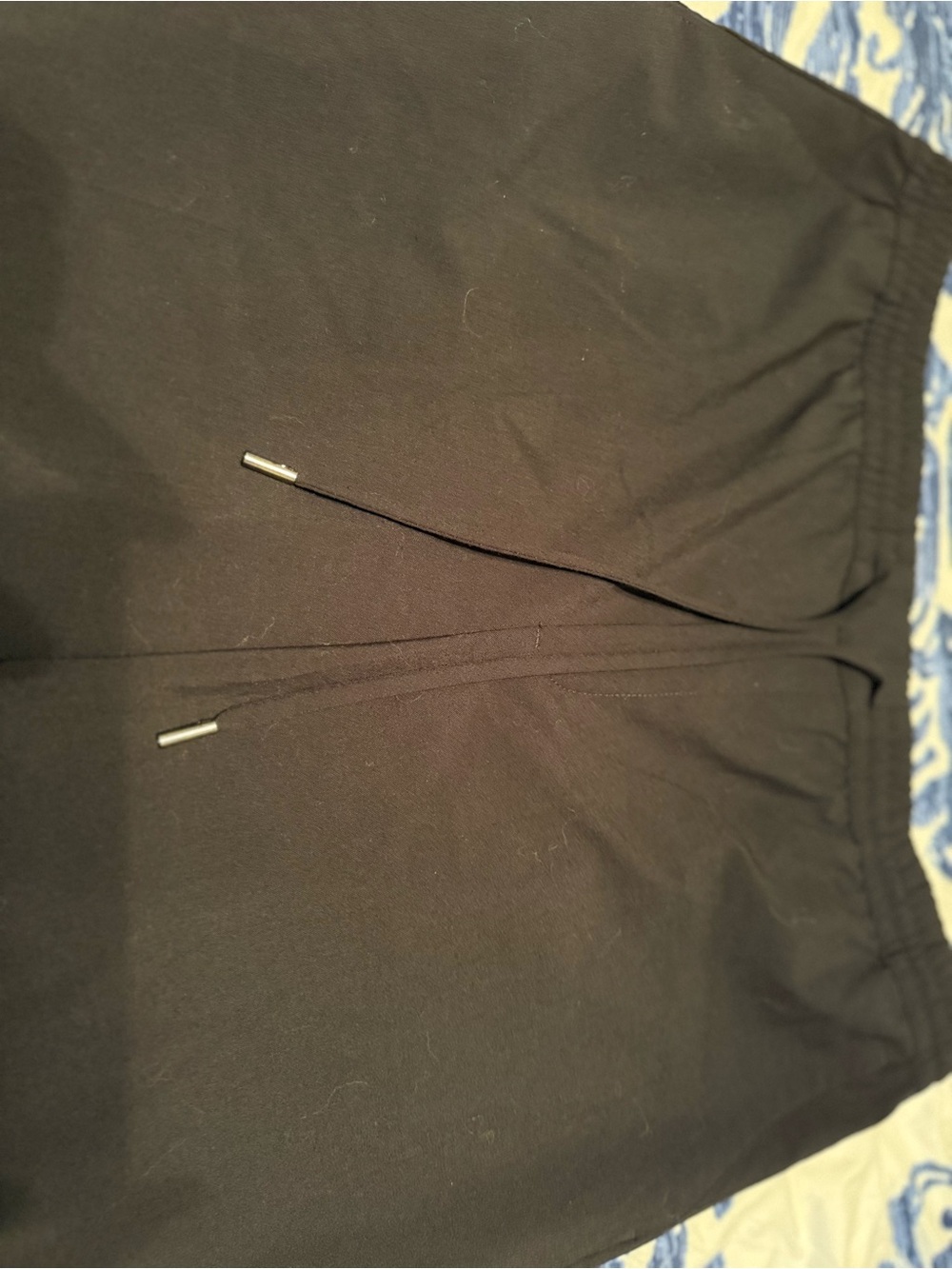Banana Republic Black Drawstring Waist Trousers